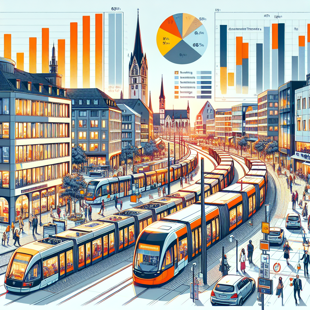 Einfluss öffentlicher Verkehrsmittel auf Bodenrichtwerte in Bochum